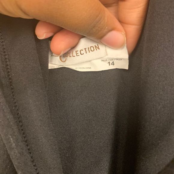 White and Black Swim Suit Size 14 - Picture 6 of 6